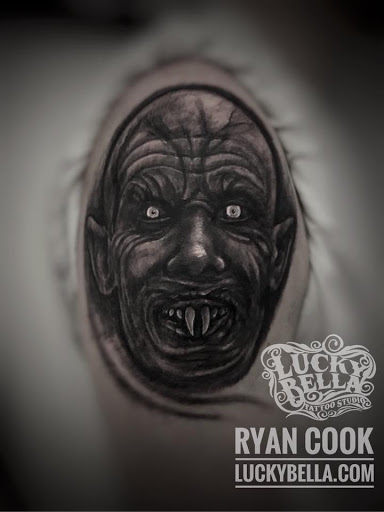 Explore baseball tattoo ideas for men, creative tattoo ideas in Maumelle, available at Lucky Bella Tattoos