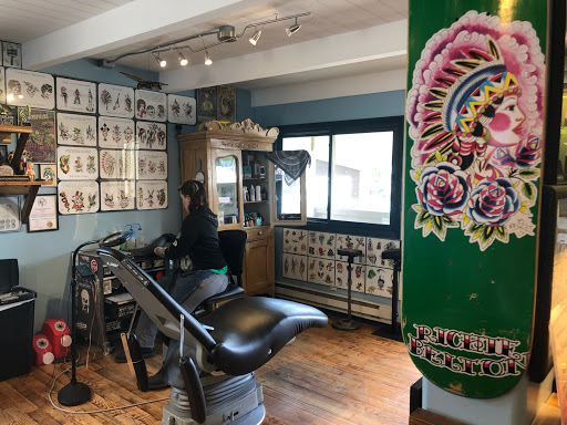 Explore hell tattoo ideas, creative tattoo ideas in Crested Butte, available at Calico Queen Tattoo