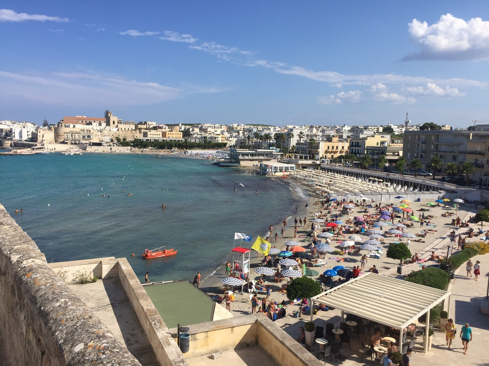 Foto di Scaloni beach con parzialmente pulito livello di pulizia