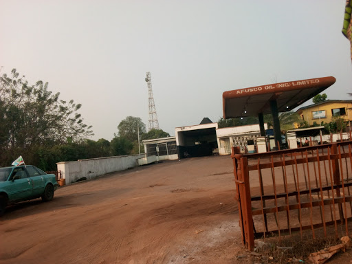 Afusco Filling Station, Uromi, Nigeria, Gas Station, state Edo