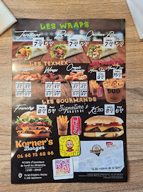 Aliment-réconfort du Restauration rapide Korner’s burger narbonne - n°11