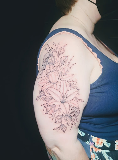 Explore outer forearm tattoo ideas, creative tattoo ideas in Stevens Point, available at International Ink Tattoos