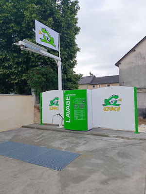 Station de lavage OKI à Saint-Alban-sur-Limagnole
