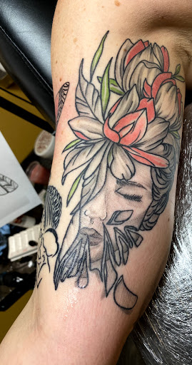 Explore cute booty tattoo ideas, creative tattoo ideas in Warner Robins, available at Untold Pain Tattoo Studio