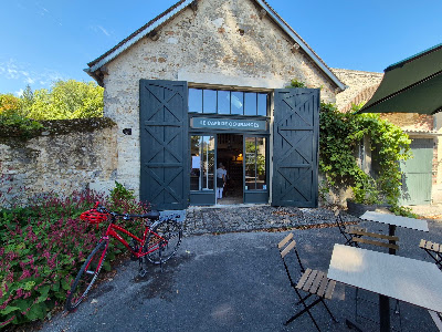Le café de Courances à Courances