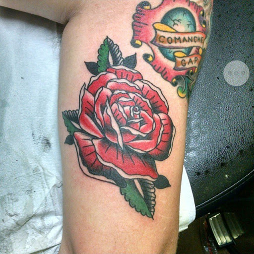 Explore spartan tattoo ideas, creative tattoo ideas in Temple, available at Lucky In Love Tattoo