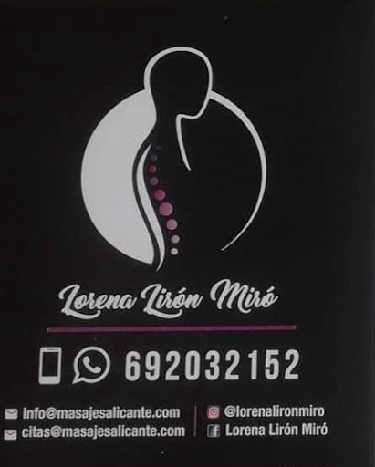 Lorena Liron Miro Quiromasajista y masajista deportivo