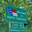 Welcome to North Carolina State Sign