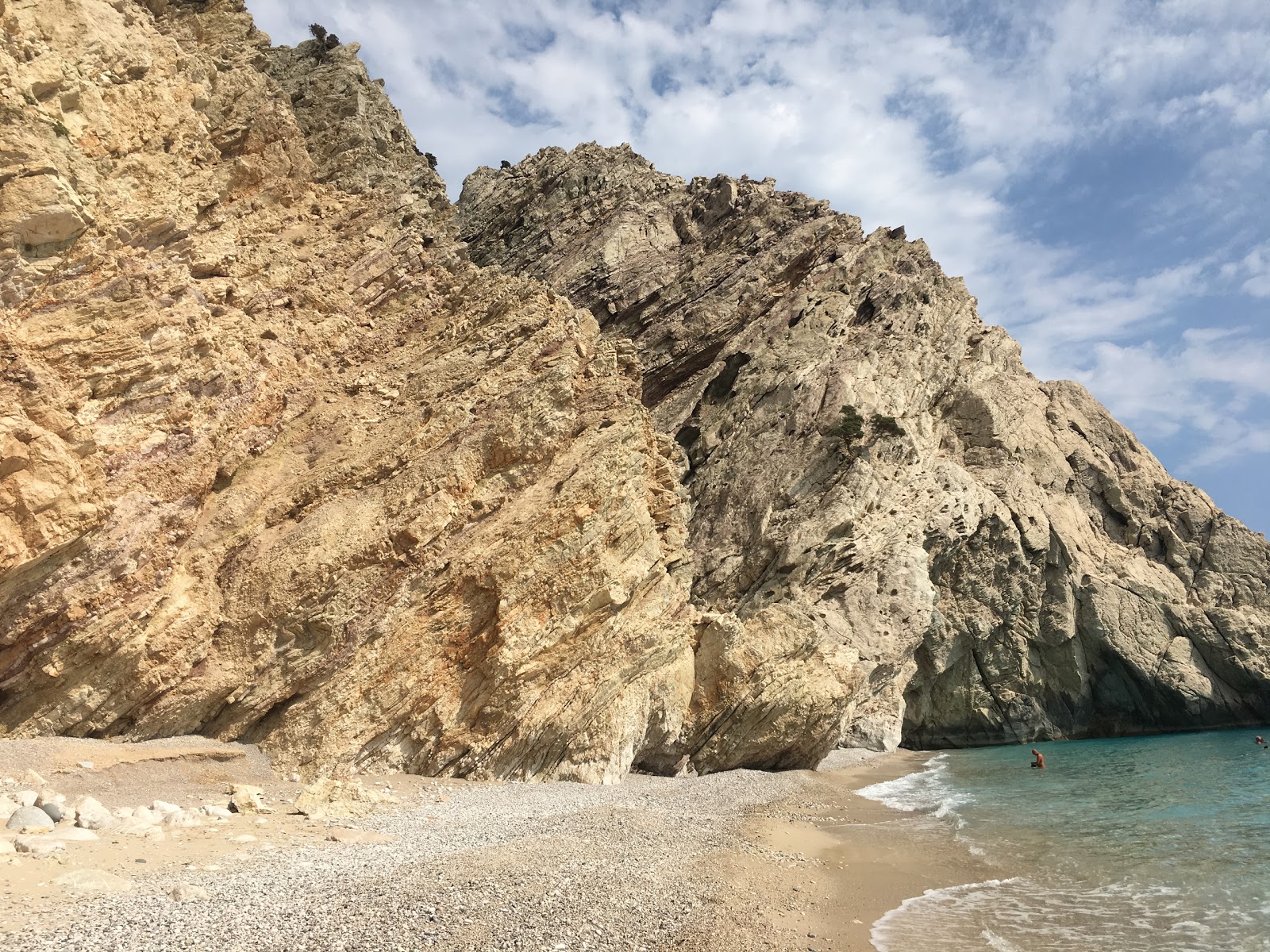 Fotografie cu Diana beach cu o suprafață de apa pură turcoaz
