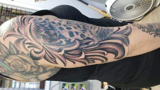 Explore escanor tattoo ideas, creative tattoo ideas in Brentwood, available at Eleven Mag Tattoo