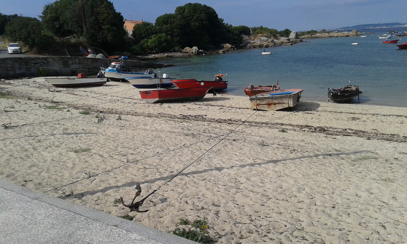 Photo de Praia Abilleira avec un rivage droit