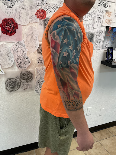 Explore chain tattoo ideas, creative tattoo ideas in El Paso, available at Mind Over Needle Tattoo Studio