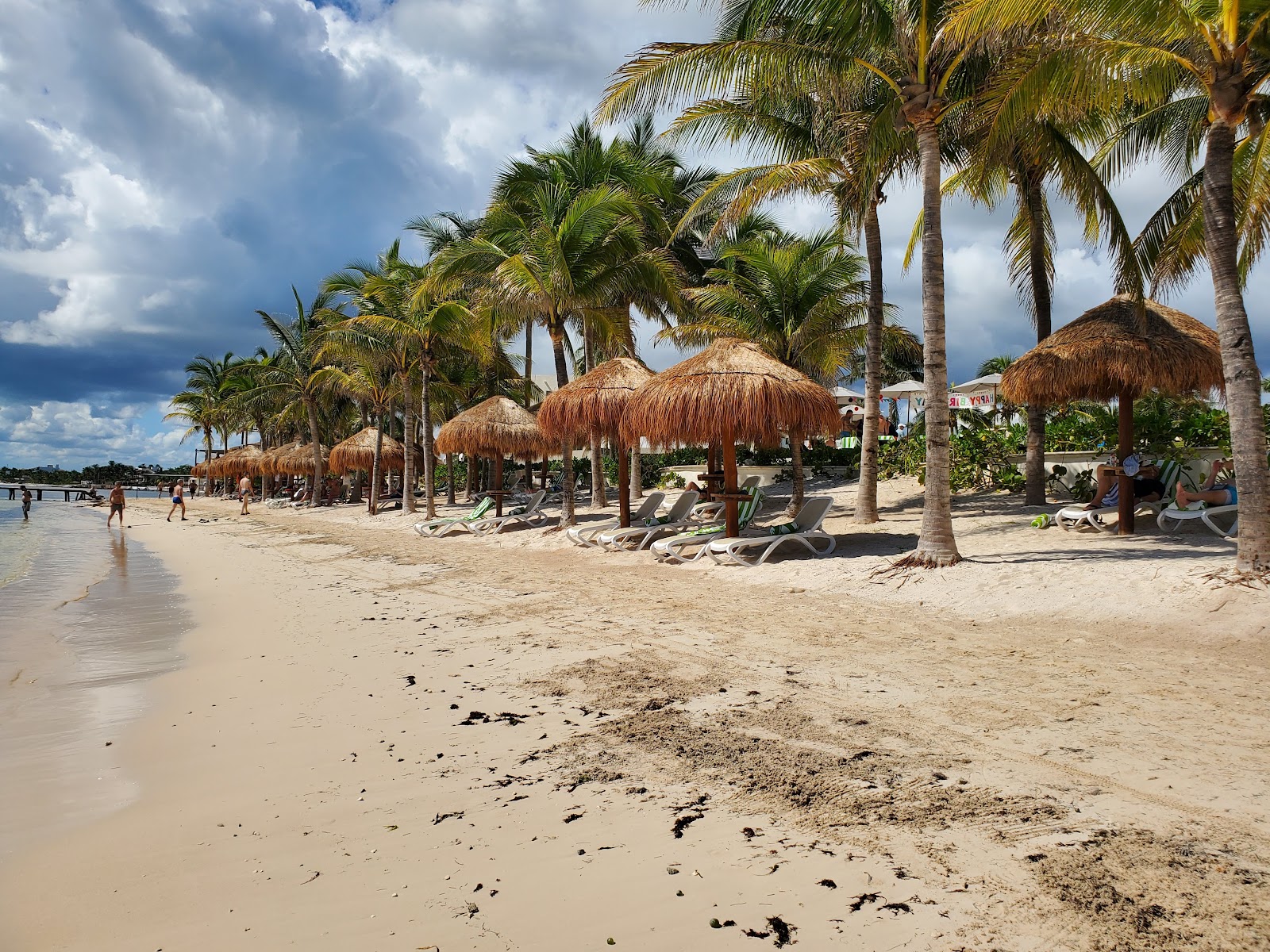 Fotografie cu Hyatt Ziva Riviera Cancun cu o suprafață de nisip strălucitor