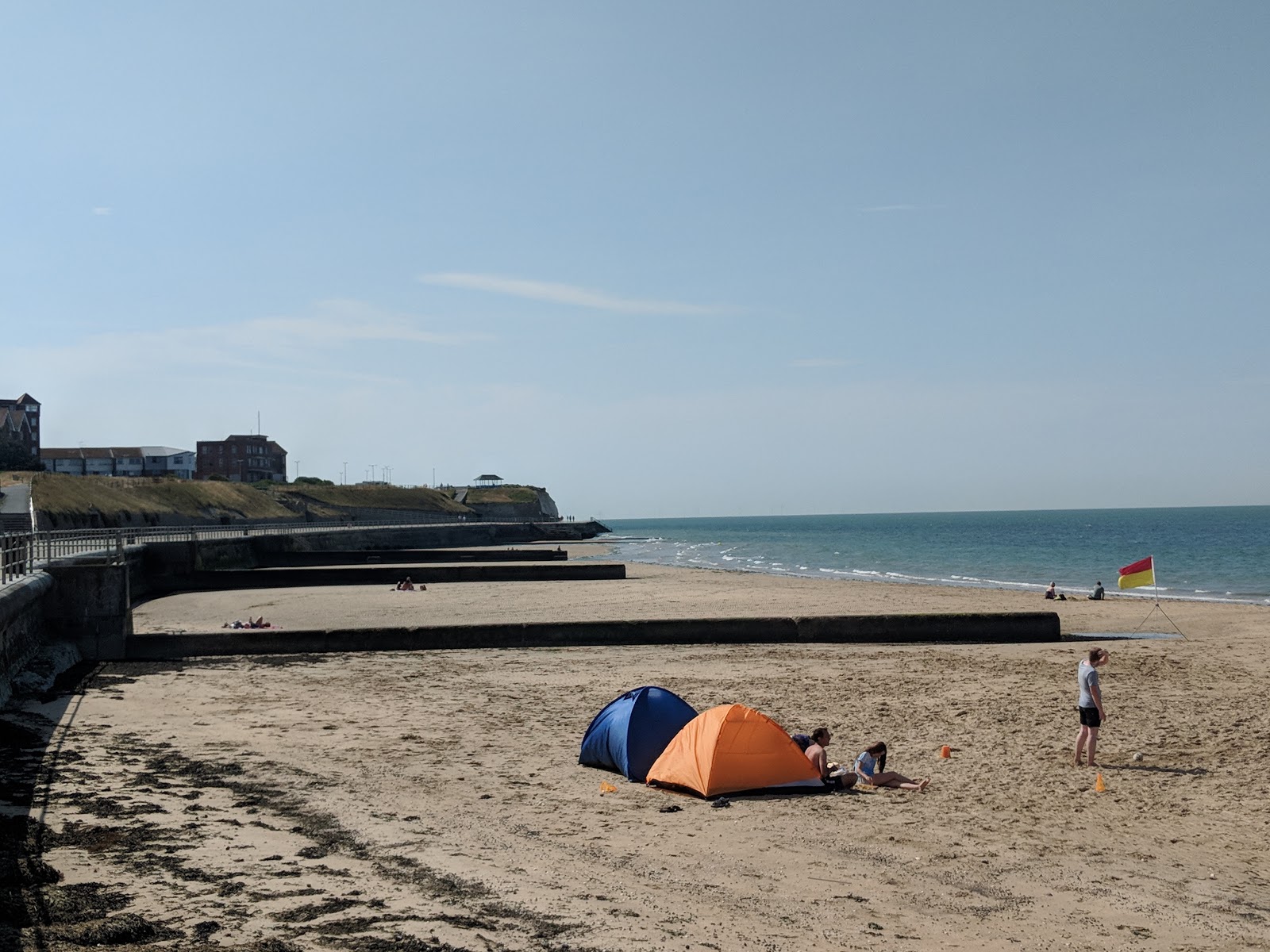 Photo of St. Mildred's Bay with bright sand surface