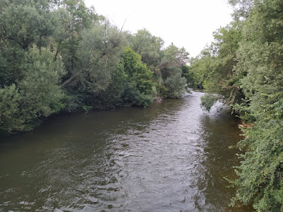 Pont des Herveux sur la Dronne à Saint-Aigulin