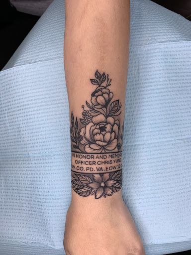 Explore heart tattoo ideas for females, creative tattoo ideas in Manassas, available at Lamano Ink