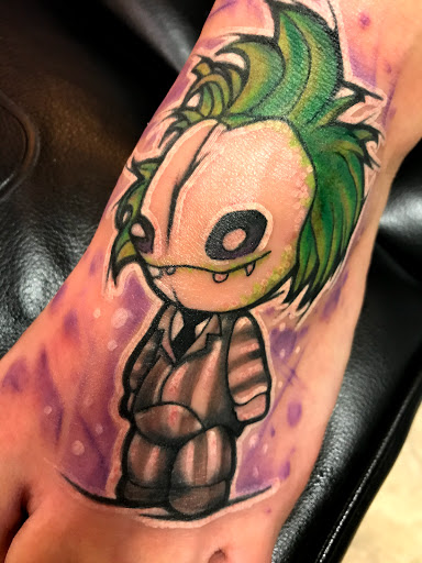 Explore chaos tattoo ideas, creative tattoo ideas in Marshfield, available at All The Above Tattoo Studio