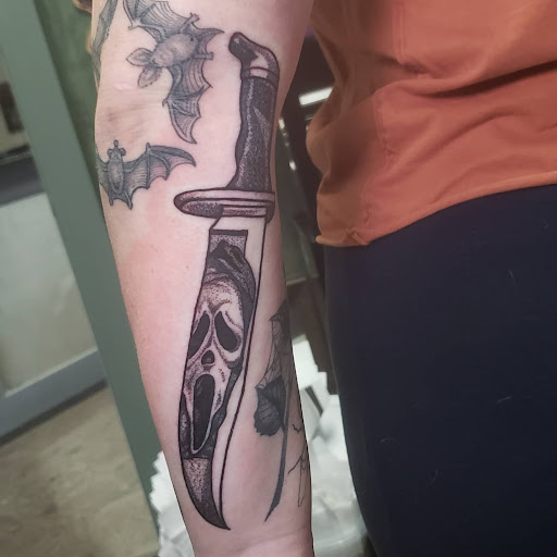 Explore god tattoo ideas for men, creative tattoo ideas in Lagrangeville, available at Black Cherry Tattoo Studio NY