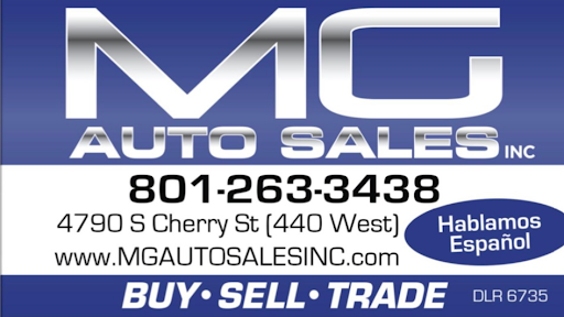 Used Car Dealer «MG Auto Sales Inc», reviews and photos, 4790 Cherry St, Murray, UT 84123, USA