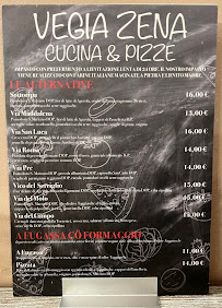 Trattoria Vegia Zena à Genoa menu