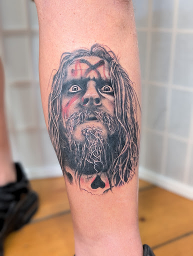 Explore fishing pole tattoo ideas, creative tattoo ideas in Lebanon, available at Studio 85 Tattoo