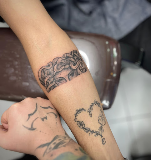 Explore cover up tattoo ideas leg, creative tattoo ideas in San Diego, available at High Class Tattoo SD