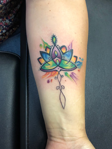 Explore hinduism tattoo ideas, creative tattoo ideas in Alamosa, available at The Shop Tattoo & Comics