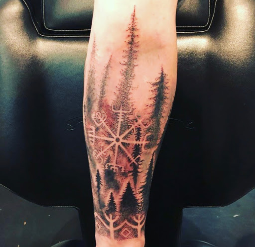 Explore moose tattoo ideas, creative tattoo ideas in Twin Falls, available at Black Rose Tattoo