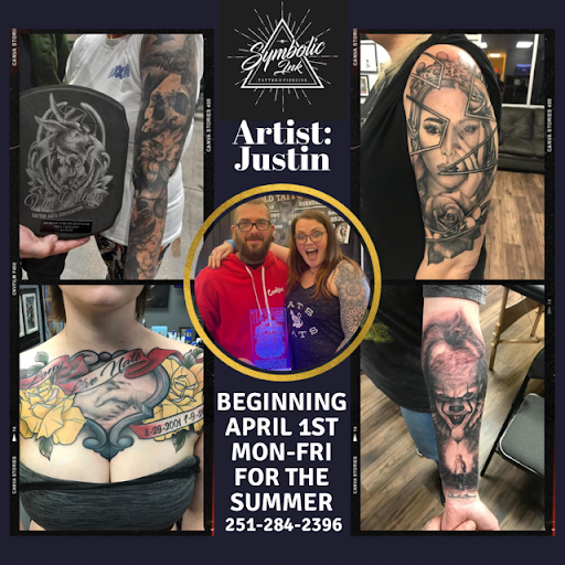 Explore tattoo ideas symbolizing strength, creative tattoo ideas in Foley, available at Symbolic Ink Tattoo Studio