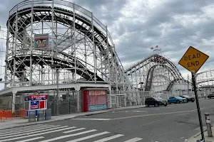 The Cyclone Roller Coaster at Luna Park in Coney Island image