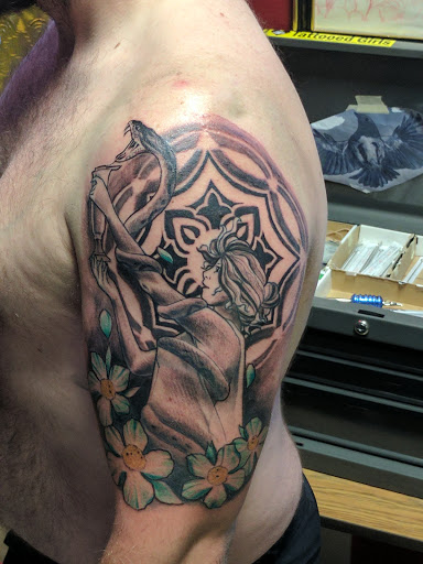Explore tramp stamp tattoo ideas, creative tattoo ideas in Stevens Point, available at Mothers Approval Tattooing