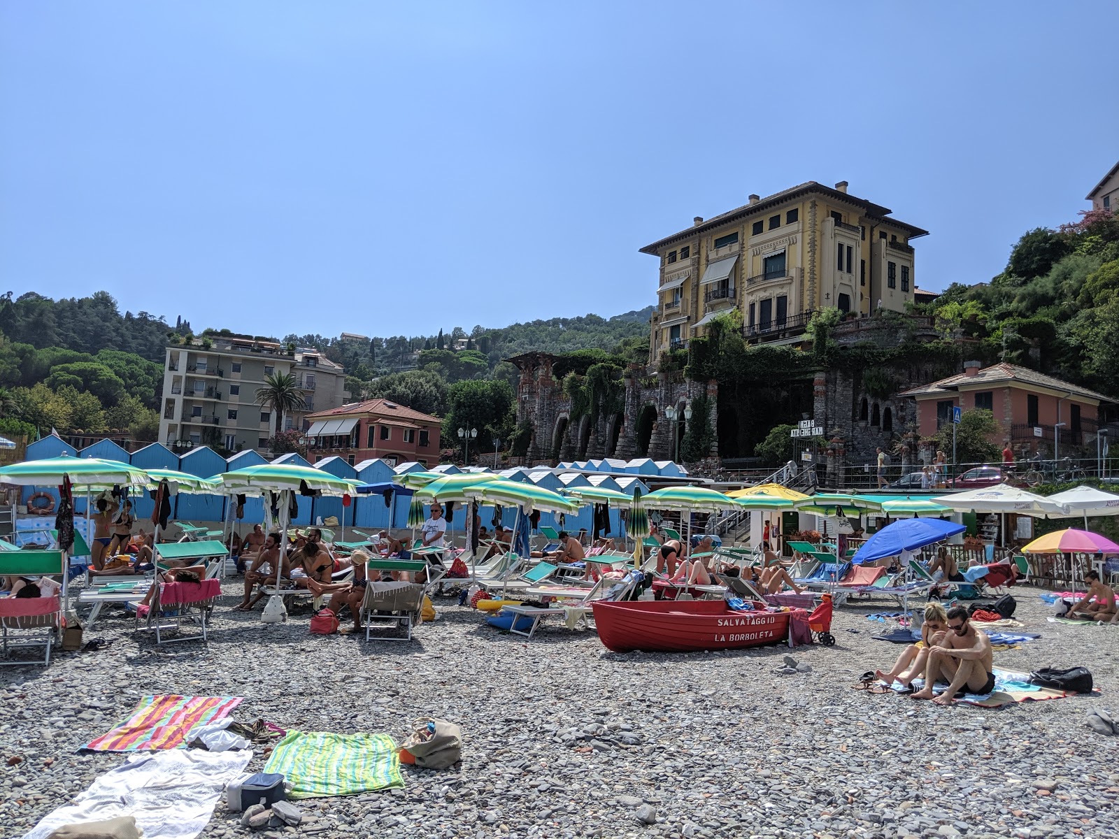 Fotografie cu Spiaggia Santa Margherita Ligure - recomandat pentru călătorii în familie cu copii