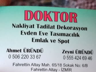 İzmir doktor nakliyat tadilat emlak spot