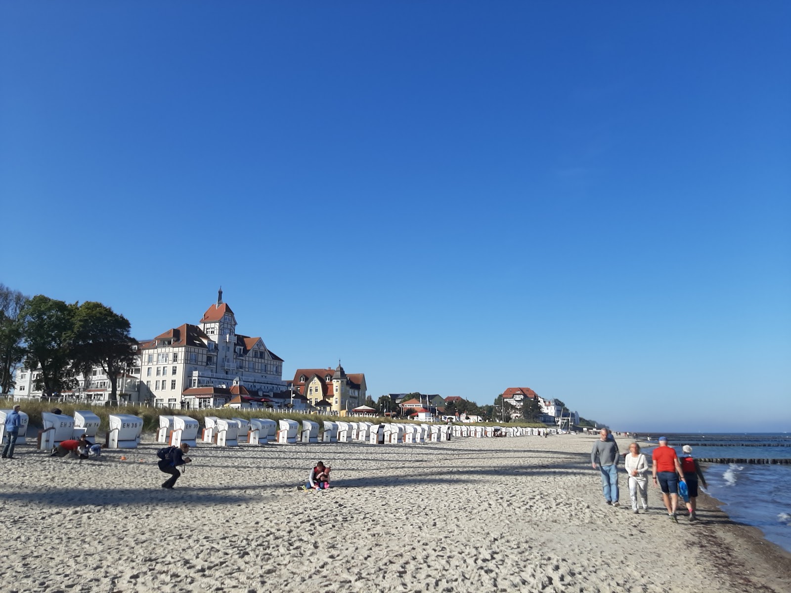 Zdjęcie Plaża w Kuhlungsborn obszar udogodnień