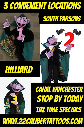 Explore wednesday addams tattoo ideas, creative tattoo ideas in Hilliard, available at 22 Caliber Tattoo Mega Studio