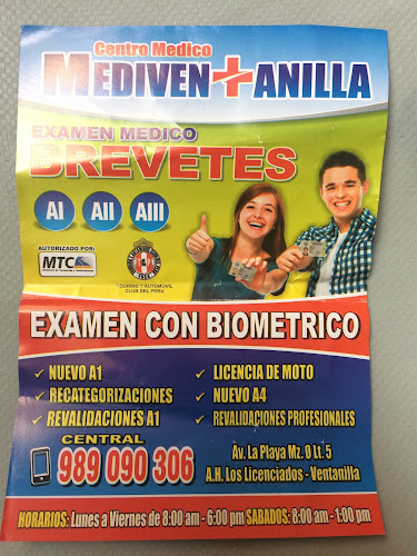 Centro Medico Mediventanilla Brevete - Ventanilla