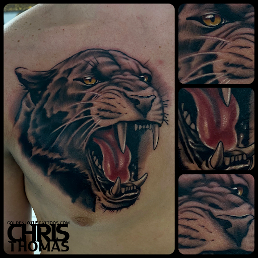 Explore simple man tattoo ideas, creative tattoo ideas in Sherwood, available at Golden Lotus Tattoo Studio