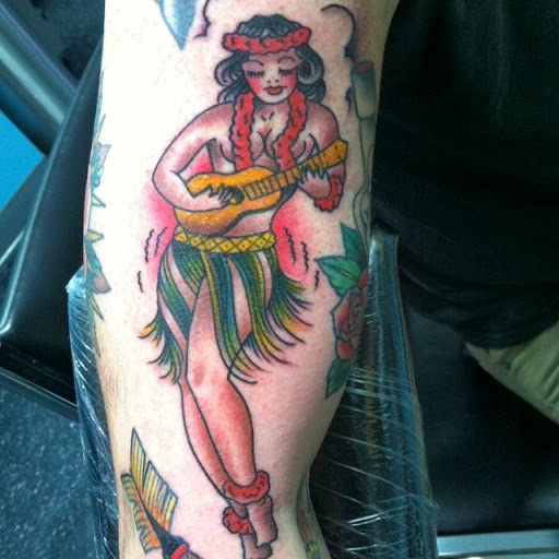 Explore tattoo ideas for truckers, creative tattoo ideas in Havertown, available at Havertown Electric Tattoo