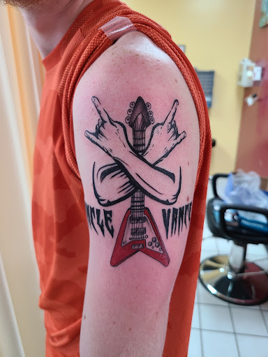 Explore cross tattoo ideas forearm, creative tattoo ideas in Grand Ledge, available at Van Gogh Tattoos