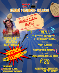 Talent Caffè à Bacoli carte