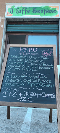 Bar Il Caffè Sospeso. à Cameri (le menu)