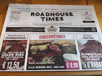 Restaurant de hamburgers Roadhouse Schneiderkrug à Emstek (la carte)