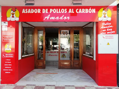 ASADOR DE POLLOS AL CARBÓN AMADOR