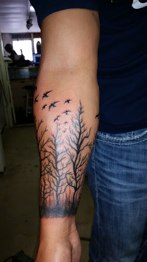 Explore name tattoo ideas for ladies, creative tattoo ideas in Odessa, available at Little Dragon Tattoos Studio