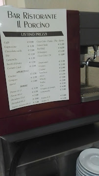 Menu / carte de Ristorante il Porcino à Laceno