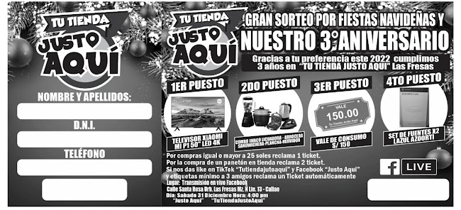 Tu Tienda Justo Aqui - Tienda de ultramarinos