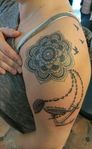 Explore tattoo half sleeve ideas male, creative tattoo ideas in Hebron, available at Explosive Ink Tattoo