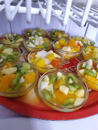 Salade de fruits du Restaurant portugais 5 Quinas à Saint-Denis - n°1