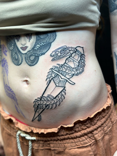 Explore memorial tattoo ideas for grandfather, creative tattoo ideas in Goose Creek, available at Red Kirin Tattoo