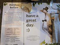 Menu / carte de Barduskeller à Kurtinig an der Weinstraße
